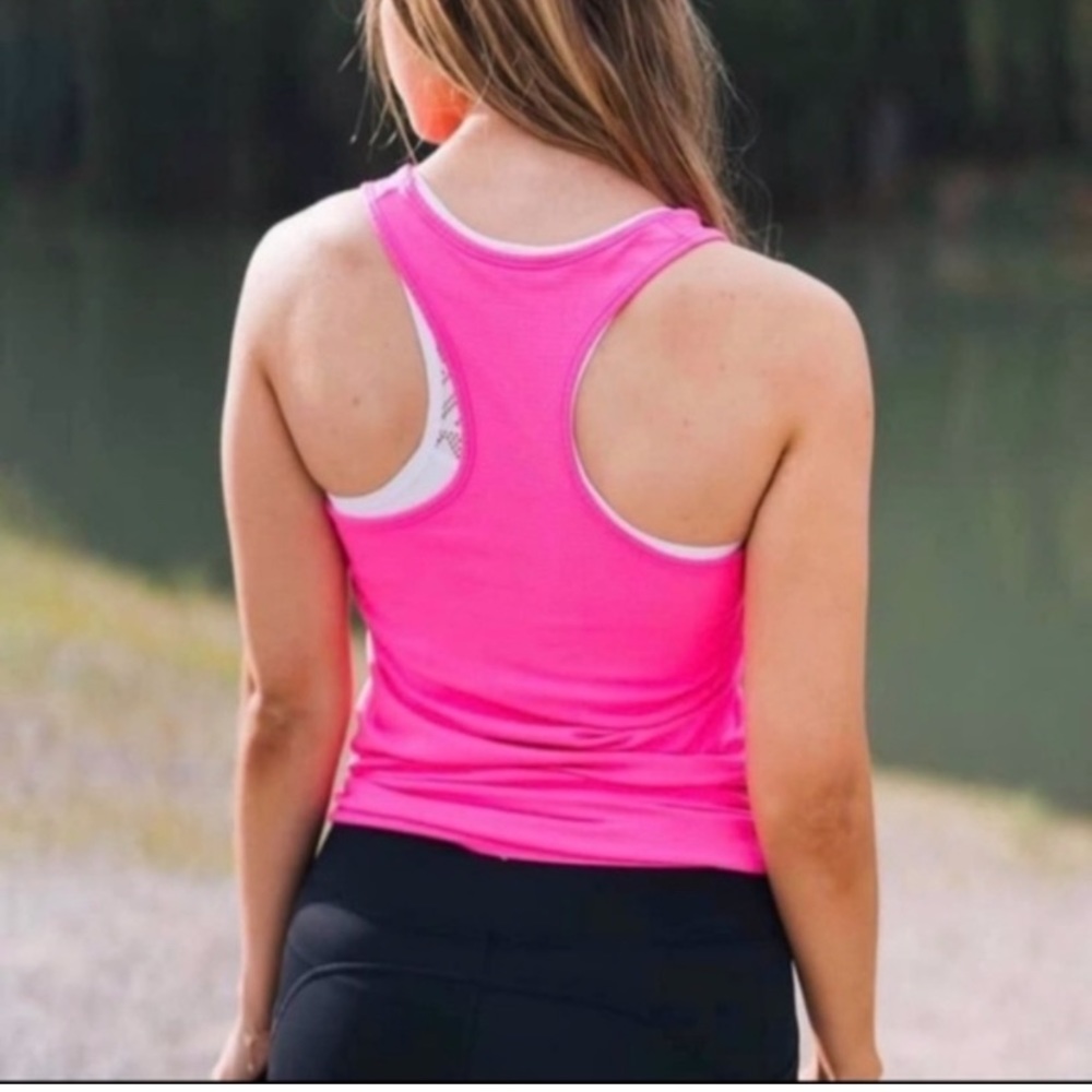 ZYIA Copper Charged Hot Pink Tank